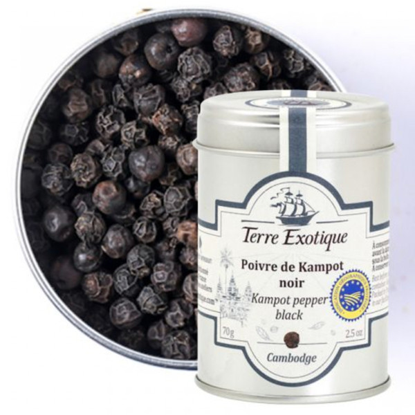 Terre Exotique Kampot Pepper Black Whole PGI 80g