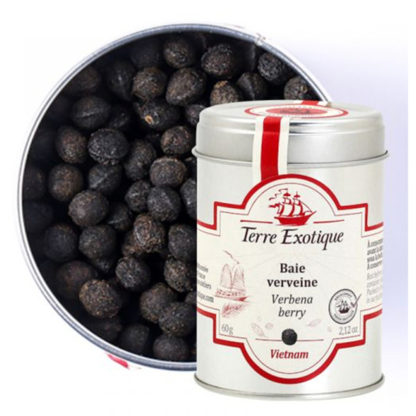 Terre Exotique Verbena Berry, Black, Whole 60g