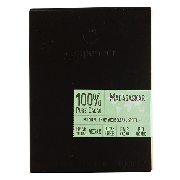 Coppeneur Pure Cacao Madagascar 100% Organic 50g