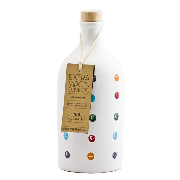 Muraglia Rainbow Polka Dots Medium Fruity Extra Virgin Olive Oil 500ml