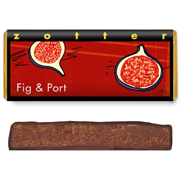 Zotter Fig & Port 70g