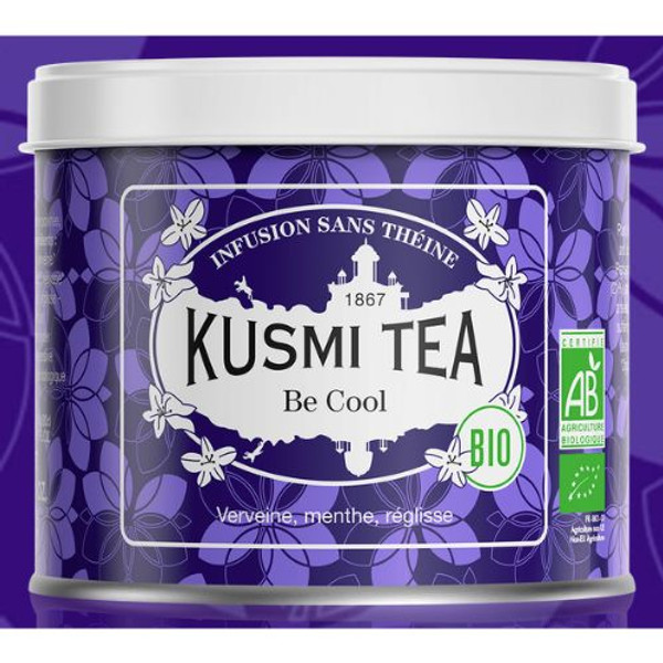 Kusmi Be Cool Organic Loose Peppermint Tea Tin 90g