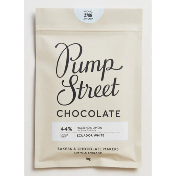 Pump Street Ecuador White 44% 70g