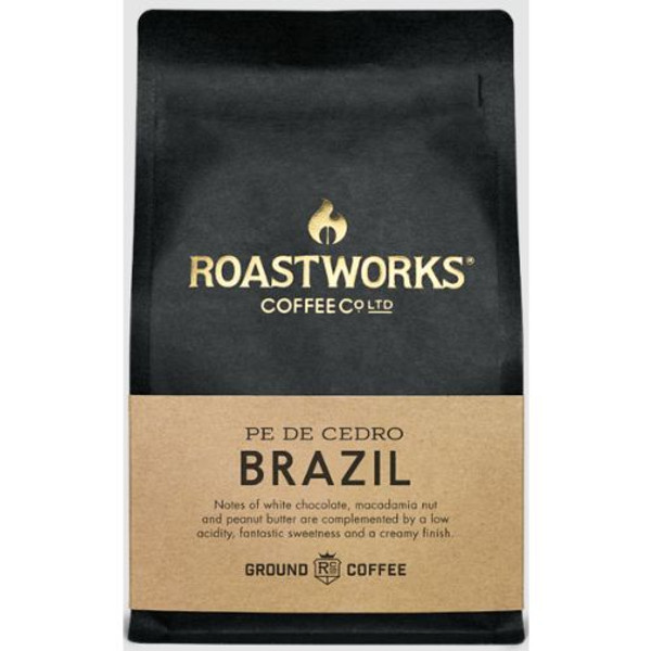 Roastworks Coffee Brazil Ground 200g