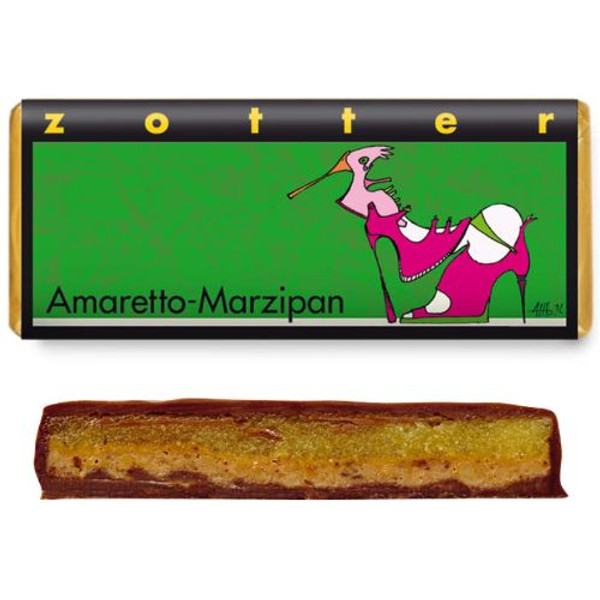 Zotter Amaretto Marzipan 70g