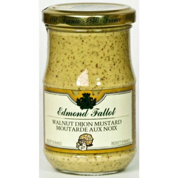 Edmond Fallot Dijon Mustard with Walnut 210g