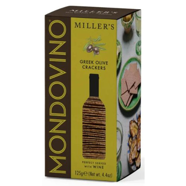 AB Mondovino Greek Olive Crackers 125g