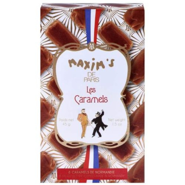 Maxim's Normandy Salted Butter Toffees x8 Box 45g