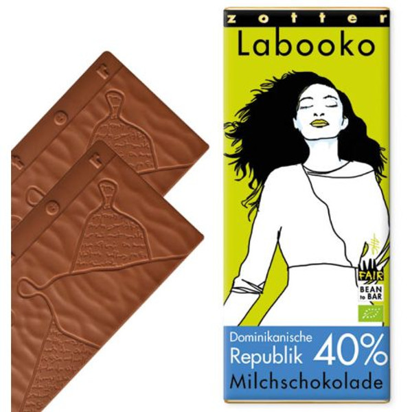 Zotter Labooko Dominican Milk 40% 70g