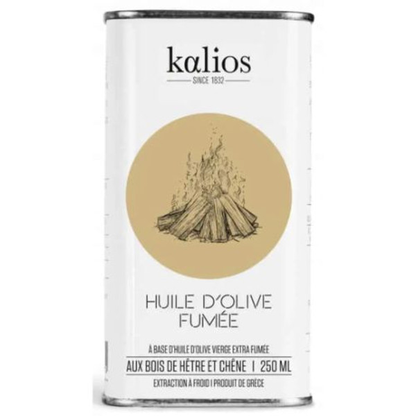 Kalios Smoked Extra Virgin Olive Oil Tin 250ml