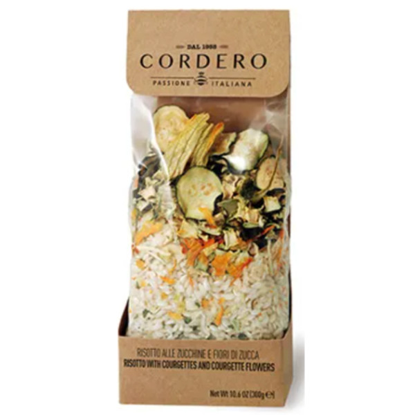 Cordero Risotto with Zucchini & Zucchini Flower 300g