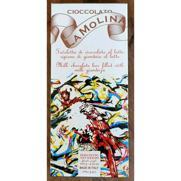 La Molina Milk Chocolate Bar with Classic Milk Gianduja Filling 100g