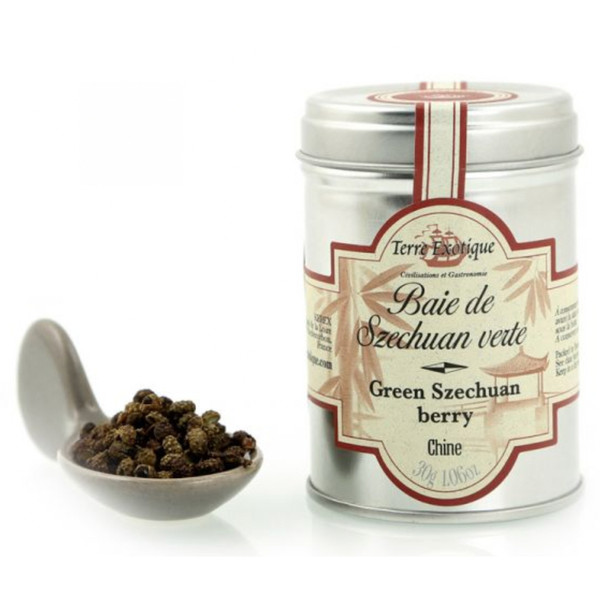 Terre Exotique Szechuan Berry, Green, Whole 30g