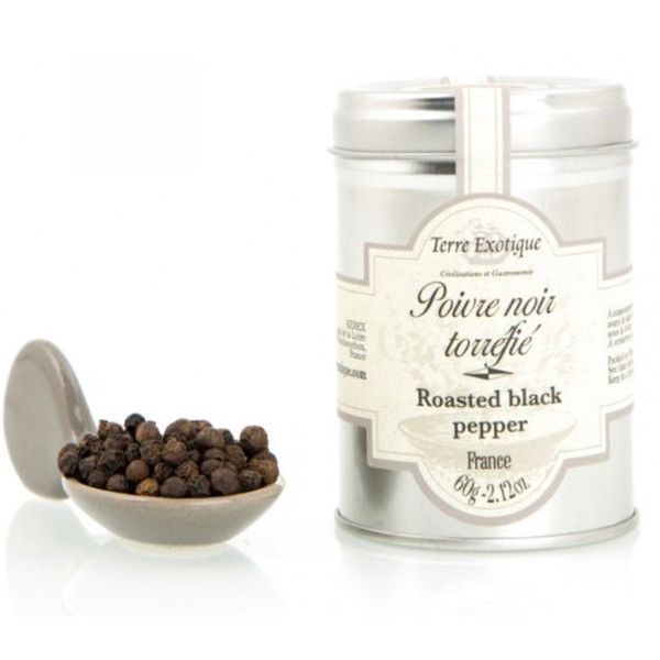 Terre Exotique Roasted Black Malabar Pepper Whole 60g