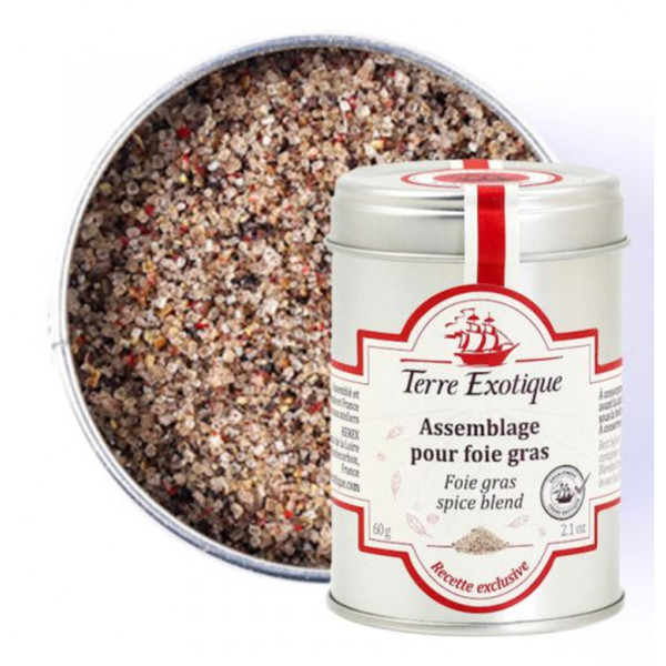 Terre Exotique Foie Gras Spice & Salt Blend 60g