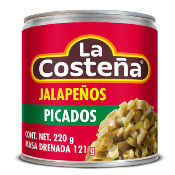 La Costena Diced Jalapeno Peppers 220g