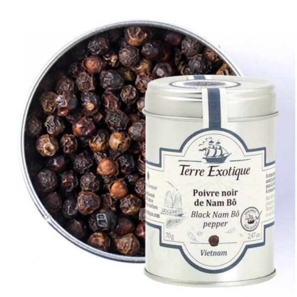 Terre Exotique Nam Bo Black Pepper Whole 70g