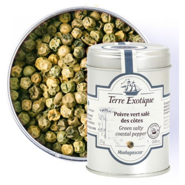 Terre Exotique Green Salty Coastal Pepper Whole 25g