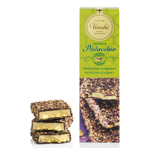 Venchi Pistachio Chococaviar Extra Bar 200g