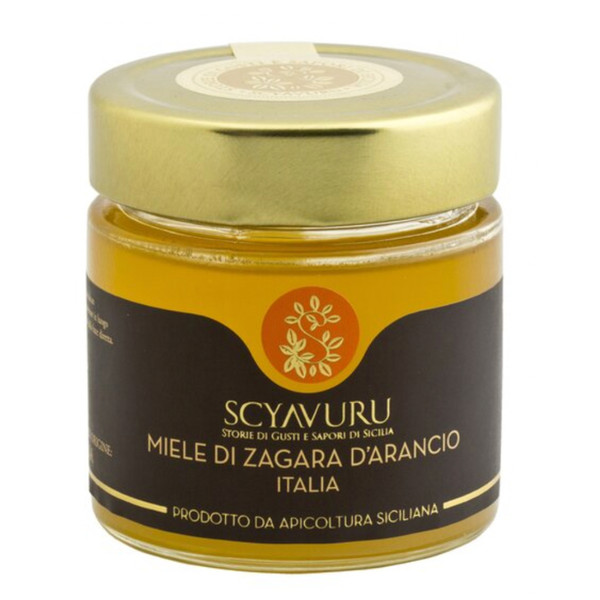 Scyavuru Pure Raw Sicilian Orange Blossom Honey 250g