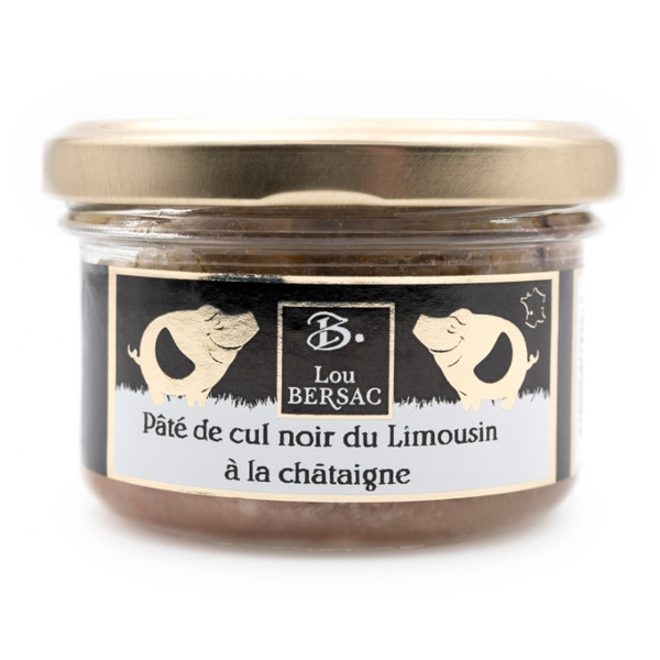 Lou Bersac* Limousin Black Pork Paté with Chestnuts 80g