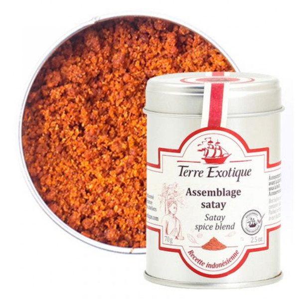 Terre Exotique Satay Spice Blend 100g