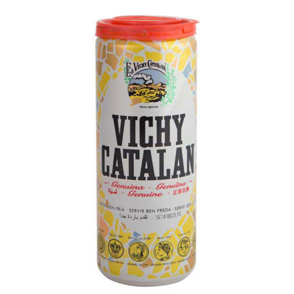 Vichy Catalan Naturally Sparkling Water Slim Can 330ml