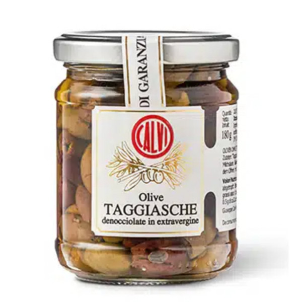Calvi Taggiasca Olives in EVOO, pitted 180g