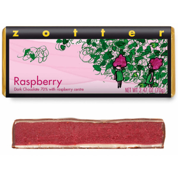 Zotter Raspberry 70g