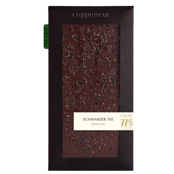 Coppeneur Master Blend Cru Black Tea Bar Vegan 85g