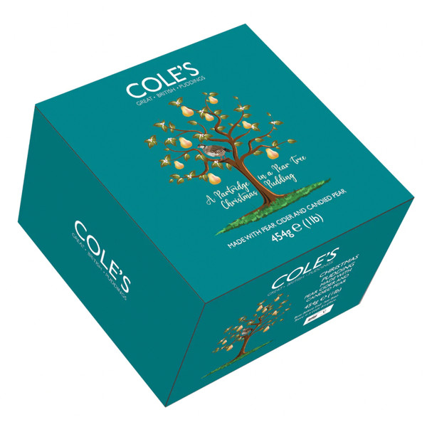 Cole's Partridge in a Pear Tree Christmas Pudding 454g