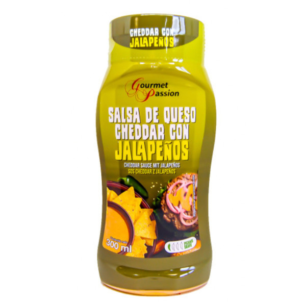 Gourmet Passion Cheddar Cheese Salsa with Jalapeno 300g