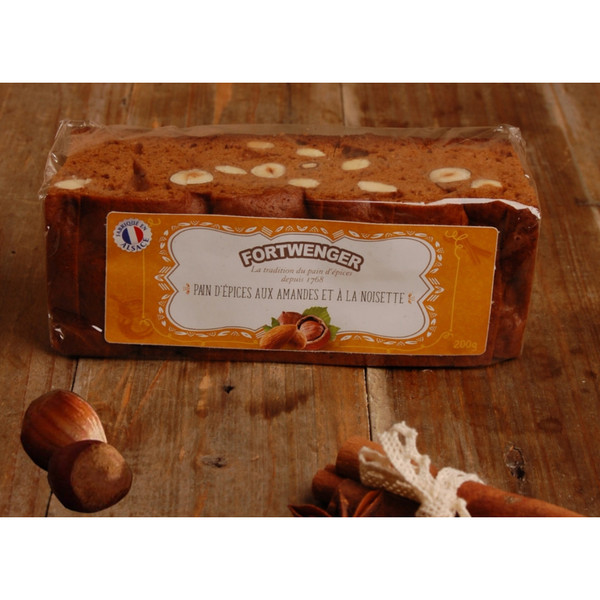 Fortwenger Gingerbread Slices Almond & Hazelnut 200g