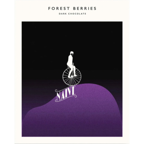 Naive Forest Berries Dark Chocolate 67% 57g