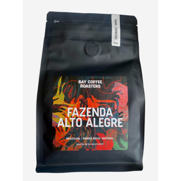 Bay Coffee Roasters Alto Alegre Brazilian GROUND Coffee 250g