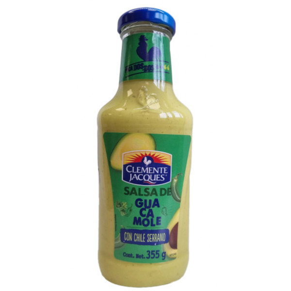 Clemente Jacques Guacamole Sauce with Serrano 355g