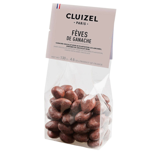 Cluizel Layered Ganache Beans in Dark Chocolate Sachet 130g