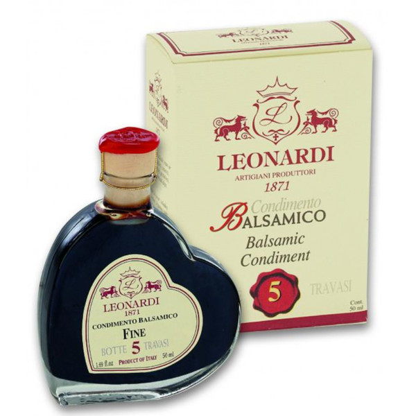 Leonardi Balsamic Condiment 5 y.o. Heart Dark L1122 50ml
