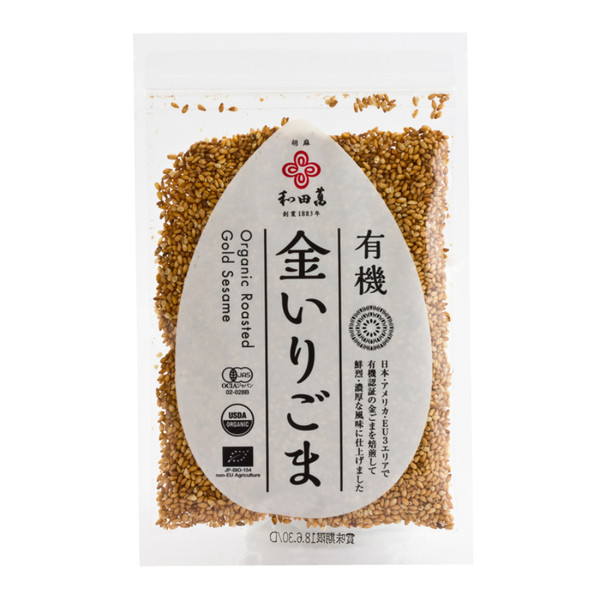 Golden Roasted Sesame Seeds Organic 50g