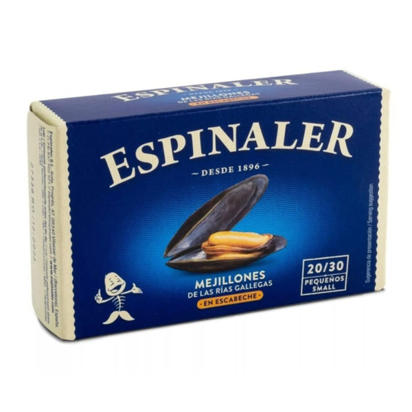 Espinaler Pickled Mussels 20/30 pcs 111g