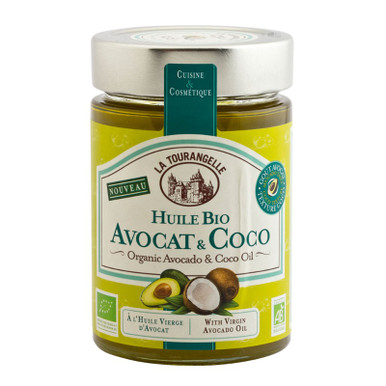 La Tourangelle, Huile Bio Avocat & Coco, 314ml