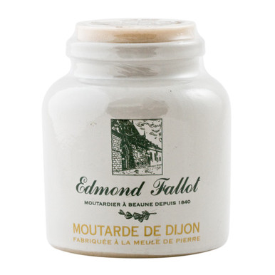 Edmond Fallot Dijon Mustard Stoneware Pot 250g - Culinaris UK