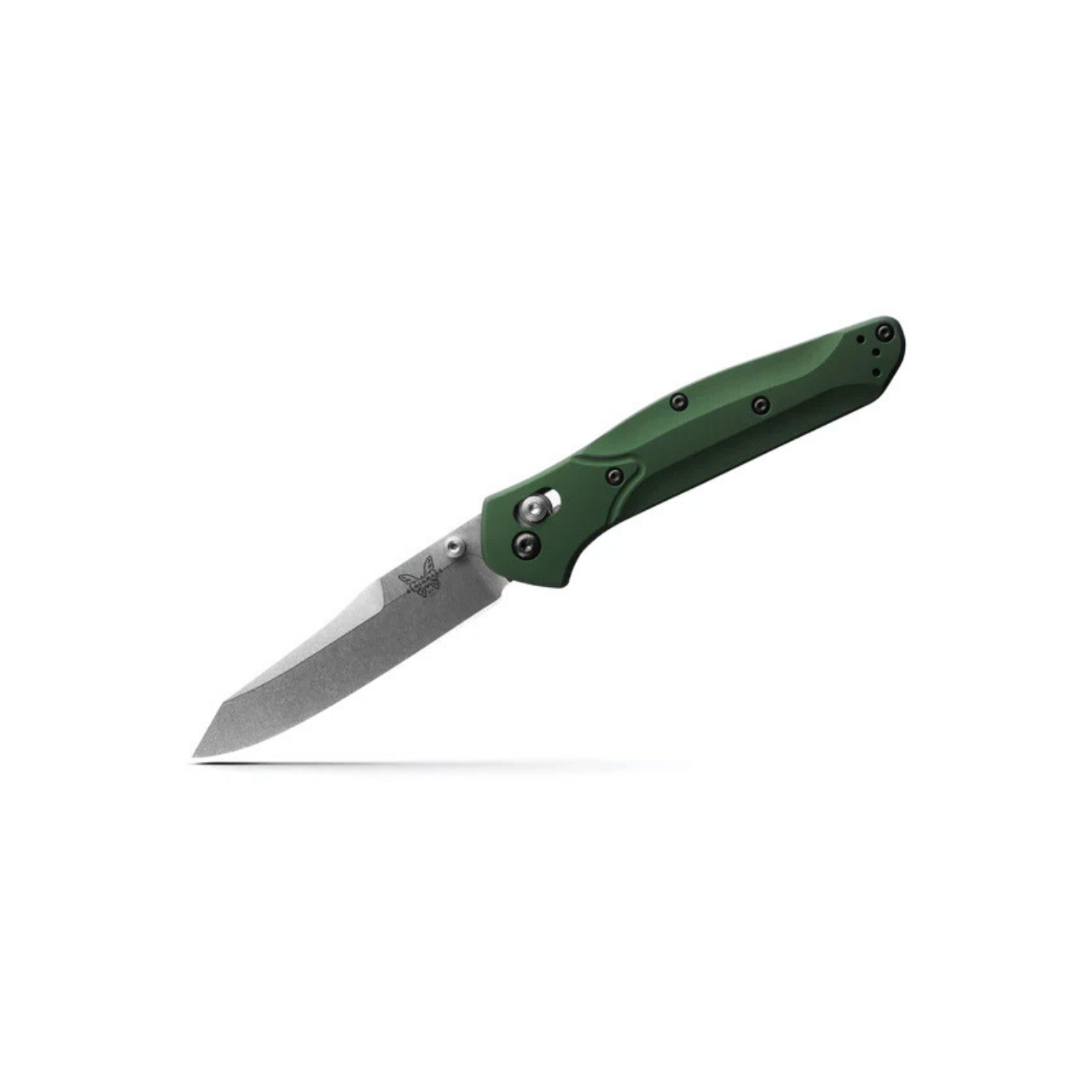 Knife, Osborne AXIS® lock, Reverse Tanto, Osborne Green Anodized