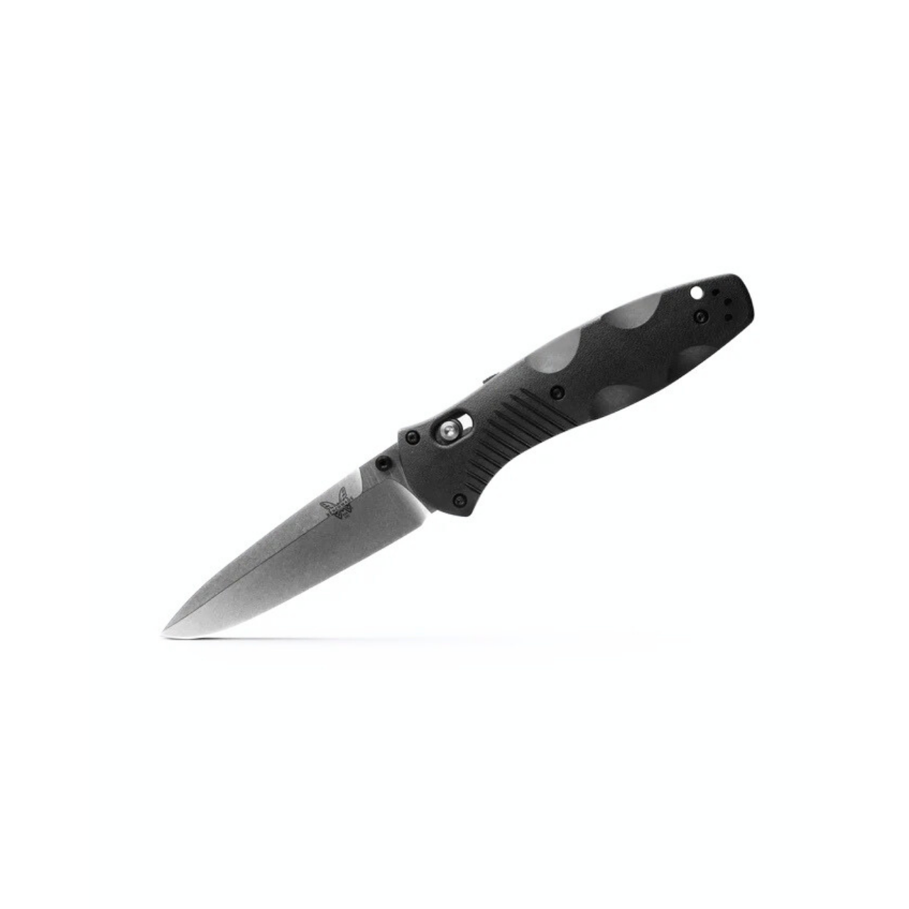 Knife, Barrage® AXIS® Assist, Drop-Point, Black Valox® Handle, by