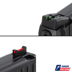 Sight Set for HK VP9, Fixed Carry, by Dawson Precision®
