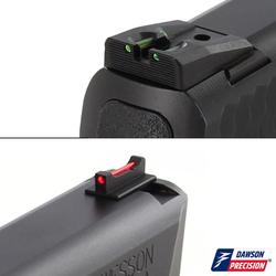 Sight Set for Smith & Wesson M&P, Fixed Competition, by Dawson Precision®