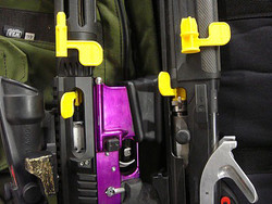 Safety Flag Set, for Rifles and Shotguns, Set of 2, Yellow, by Arredondo Accessories Safety Flag Set, for Rifles and Shotguns, Set of 2, Yellow, by Arredondo Accessories