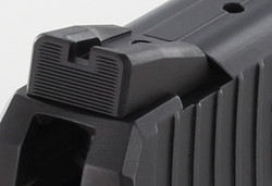 Sight, for Heckler & Koch® 45/45 Compact/P30®/P30L Pistols, Fixed Carry Black Rear, by Dawson Precision® Sight, for Heckler & Koch® 45/45 Compact/P30®/P30L Pistols, Fixed Carry Black Rear, by Dawson Precision®