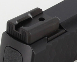 Sight, for Smith & Wesson® M&P® Shield™ Pistols, Fixed Charger Black Rear, by Dawson Precision® Sight, for Smith & Wesson® M&P® Shield™ Pistols, Fixed Charger Black Rear, by Dawson Precision®