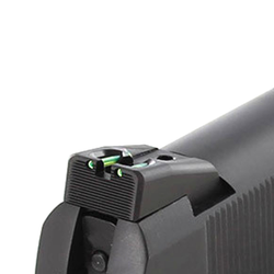 Sight for RIA 1911 w/ Novak Cuts, Fixed Carry Fiber Optic Rear, by Dawson Precision®